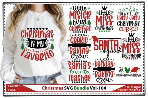 Christmas SVG Bundle Vol-104: Crafts & Graphics Review