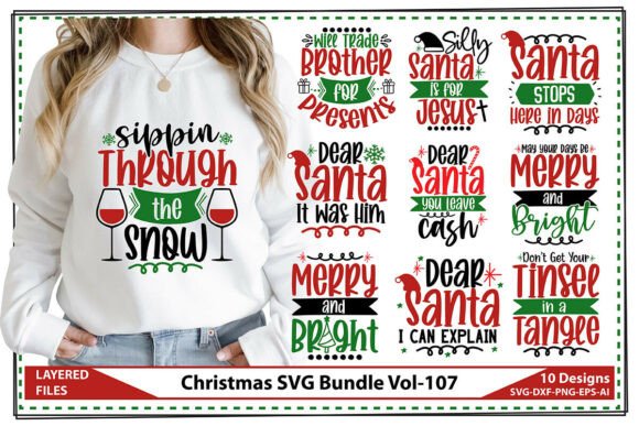 Christmas SVG Bundle Vol-107: Graphics & Crafts Review