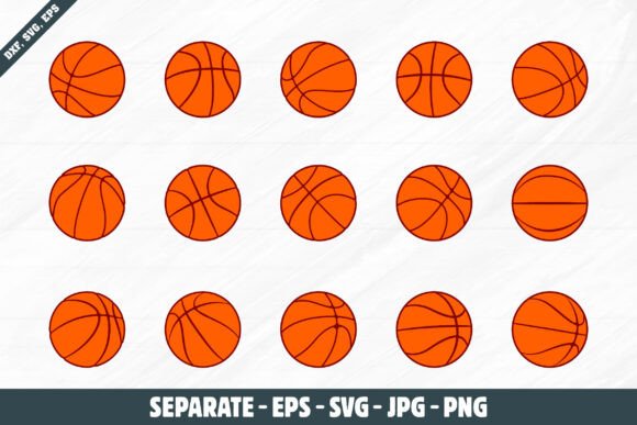 Collection of Basketball Illustration: Graphics & Illustrations