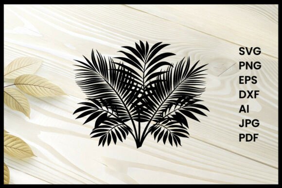 Leaves Silhouette Illustration: Graphics for Crafts & Content